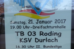 TB 03 Roding : KSV Durlach